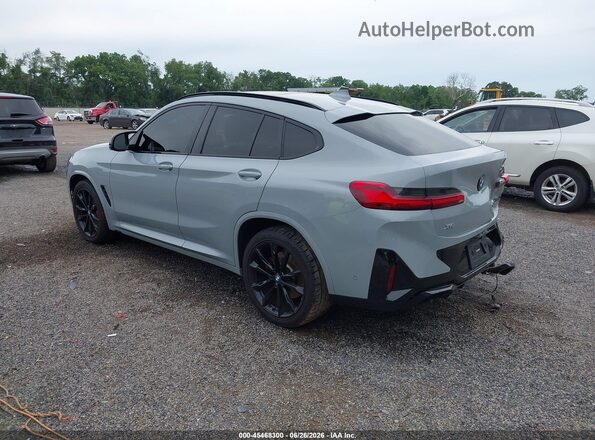 5UX43DT03N9L75443 2022 BMW X4 Серый Задняя левая четверть