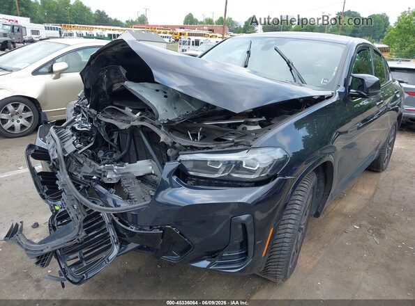 5UX43DT04P9P82450 2023 BMW X4 Blue Դիմացի տեսք