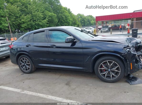 5UX43DT04P9P82450 2023 BMW X4 Blue Սալոնի հետևի տեսք
