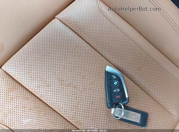 5UX43DT0XR9V10813 2024 BMW X4 Black წინა პანელის ხედი