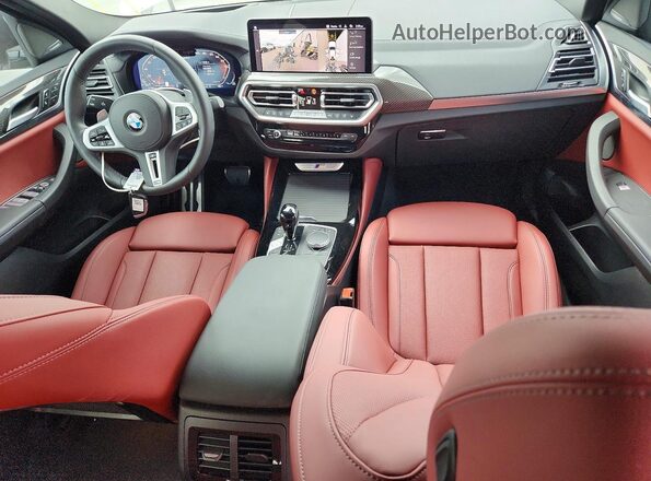 5UX43DT0XS9X68691 2025 BMW X4 White Widok deski rozdzielczej