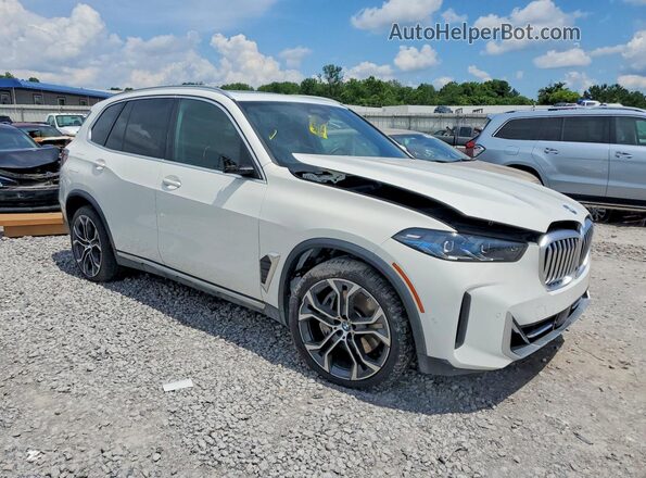 5UX43EU00S9X36658 2025 BMW X5 White წინა მარჯვენა