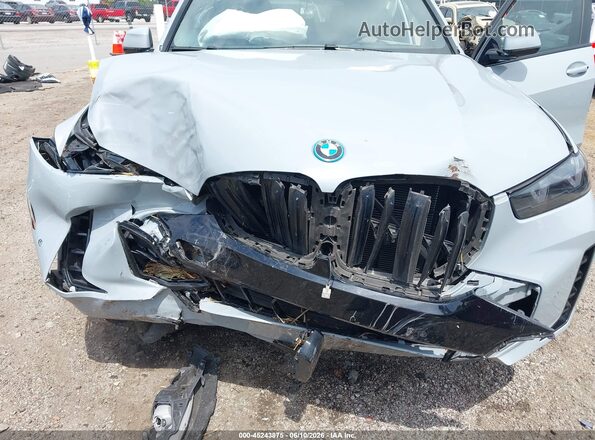5UX43EU05R9U20781 2024 BMW X5 Gray Դիմացի տեսք