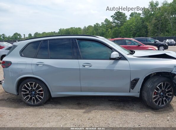 5UX43EU05R9U20781 2024 BMW X5 Gray Սալոնի հետևի տեսք