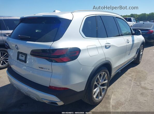 5UX43EU07R9V06870 2024 BMW X5 White Задня права чверть