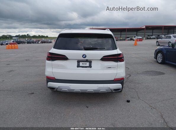 5UX43EU0XR9T14665 2024 BMW X5 White 