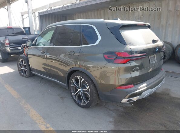 5UX43EU0XS9Y59237 2025 BMW X5 Gray Trasero izquierdo
