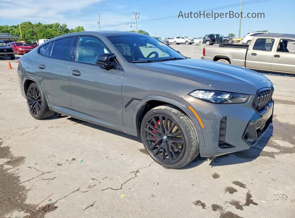 5UX43EX00S9Y28834 2025 BMW X6 Charcoal Передня права чверть