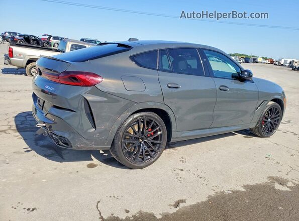 5UX43EX00S9Y28834 2025 BMW X6 Charcoal Задня права чверть