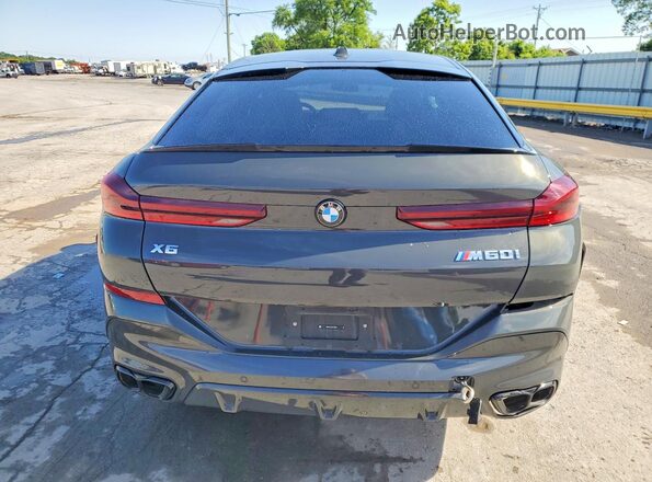5UX43EX00S9Y28834 2025 BMW X6 Charcoal Вид ззаду