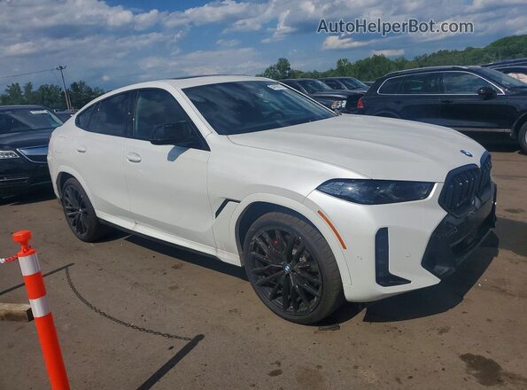 5UX43EX0XT9242756 2026 BMW X6 Белый Передняя правая четверть