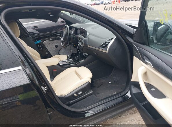 5UX53DP00P9S63832 2023 BMW X3 Black Vista interior delantera