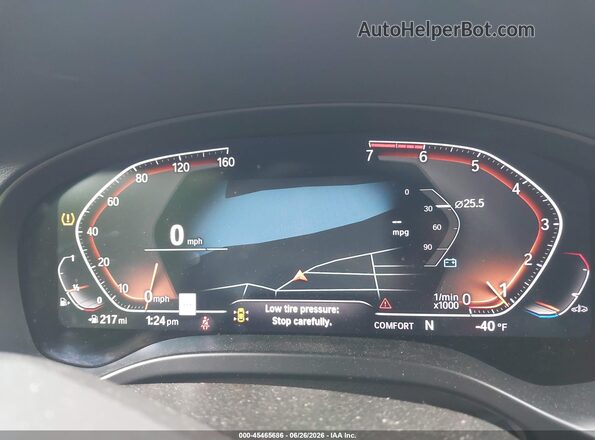 5UX53DP00P9S63832 2023 BMW X3 Black Vista de los asientos traseros