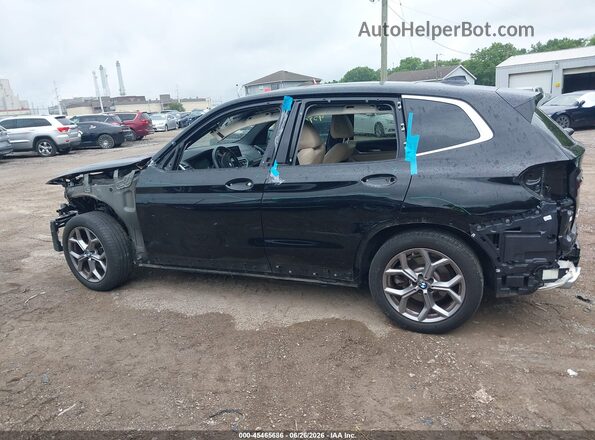 5UX53DP00P9S63832 2023 BMW X3 Black 