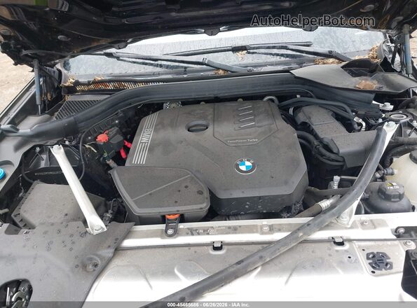 5UX53DP00P9S63832 2023 BMW X3 Black Vista trasera