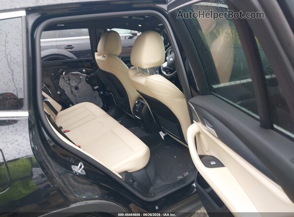 5UX53DP00P9S63832 2023 BMW X3 Black Vista de la etiqueta del VIN