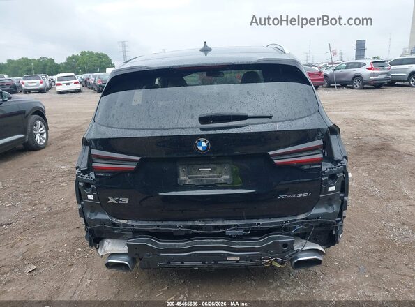 5UX53DP00P9S63832 2023 BMW X3 Black 
