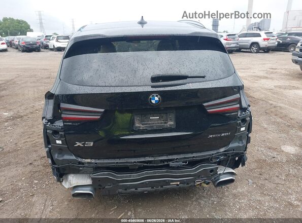 5UX53DP00P9S63832 2023 BMW X3 Black 