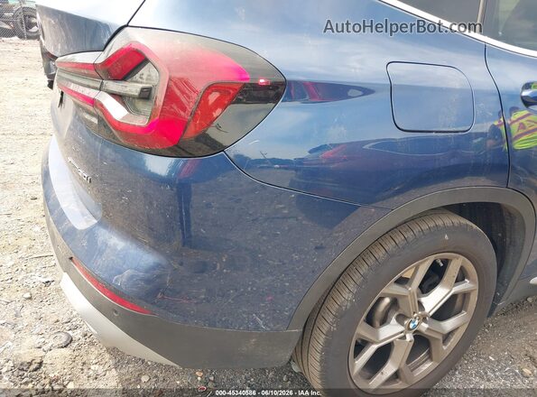 5UX53DP01N9K41450 2022 BMW X3 Blue 