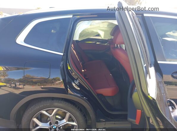 5UX53DP01N9M15355 2022 BMW X3 Black VIN կոդի պիտակի տեսք