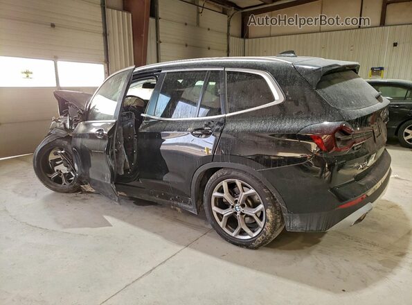 5UX53DP01P9P18316 2023 BMW X3 Black უკანა მარცხენა