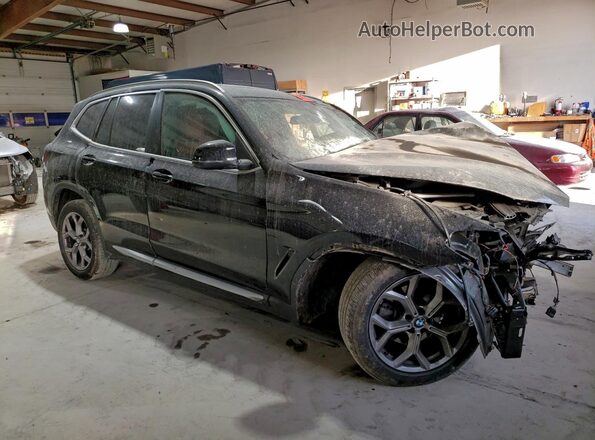 5UX53DP01P9P18316 2023 BMW X3 Black წინა მარჯვენა