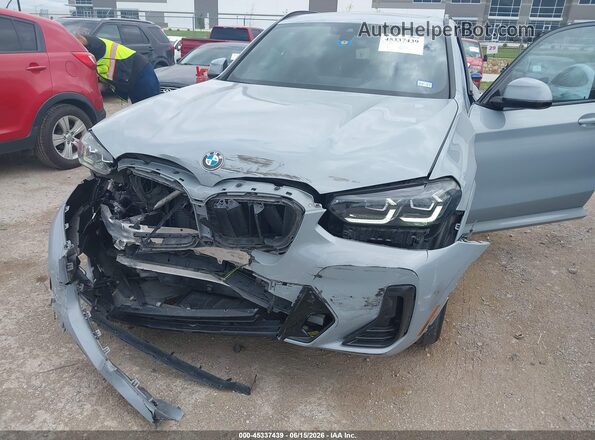 5UX53DP01P9R73161 2023 BMW X3 Серый Вид спереди