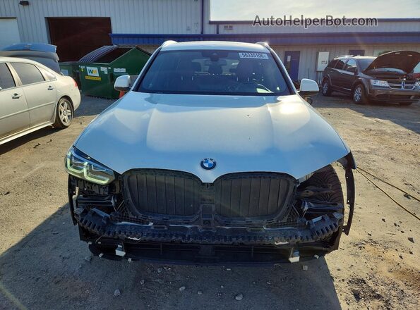 5UX53DP01P9S00089 2023 BMW X3 White Front view