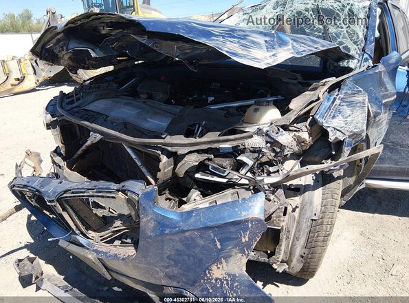 5UX53DP01R9V52351 2024 BMW X3 Blue Вид спереду