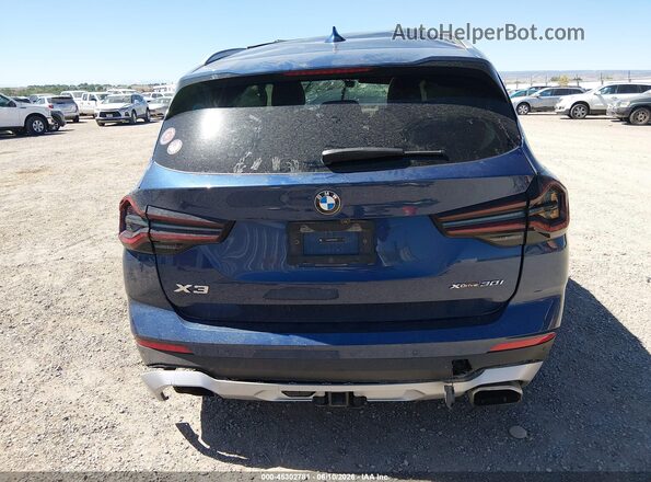 5UX53DP01R9V52351 2024 BMW X3 Blue 