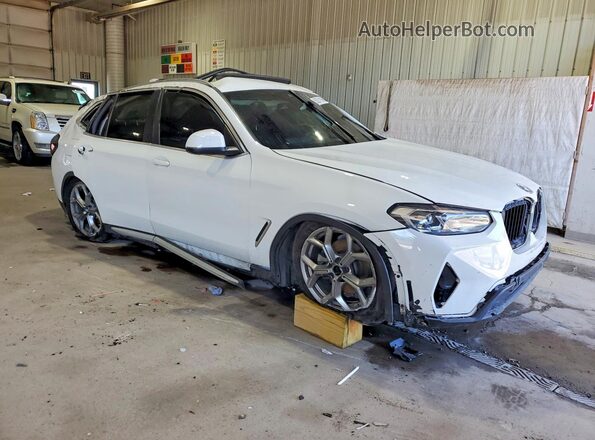 5UX53DP02P9R81771 2023 BMW X3 White Front right