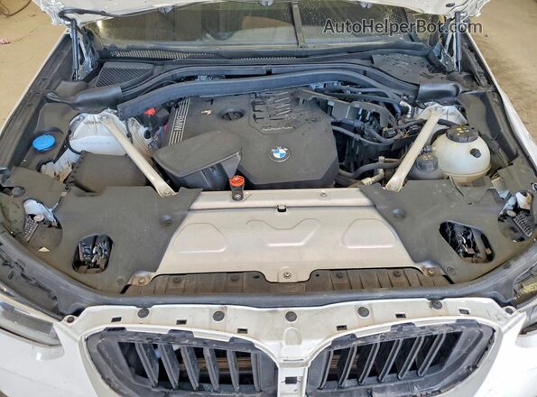 5UX53DP02P9R81771 2023 BMW X3 White Engine compartment view