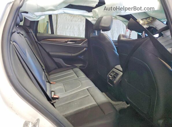 5UX53DP02P9R81771 2023 BMW X3 White Rear interior view