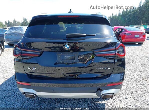 5UX53DP03N9J53760 2022 BMW X3 Black 