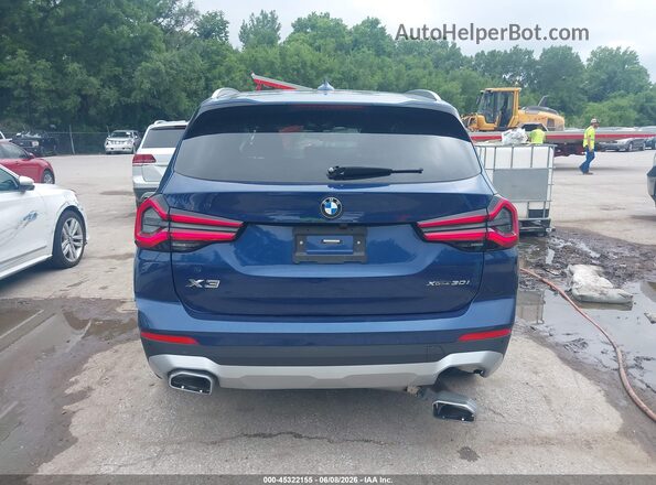 5UX53DP03P9S64280 2023 BMW X3 Blue 