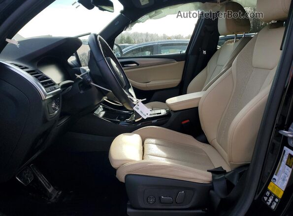 5UX53DP03R9U45270 2024 BMW X3 Blue Vista interior delantera