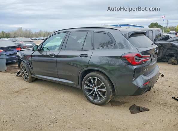 5UX53DP04P9T00333 2023 BMW X3 Charcoal 