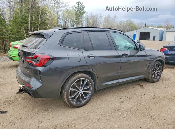 5UX53DP04P9T00333 2023 BMW X3 Charcoal 
