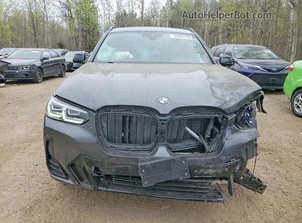 5UX53DP04P9T00333 2023 BMW X3 Charcoal 
