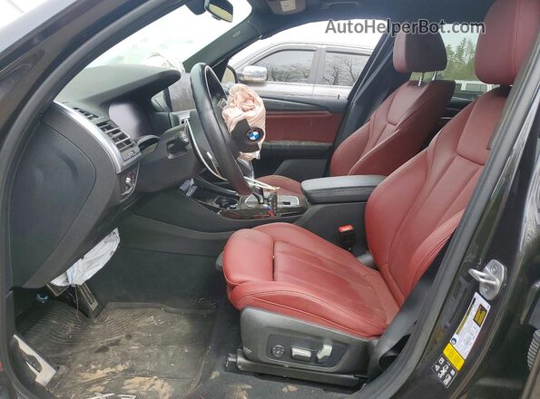 5UX53DP04P9T00333 2023 BMW X3 Charcoal 