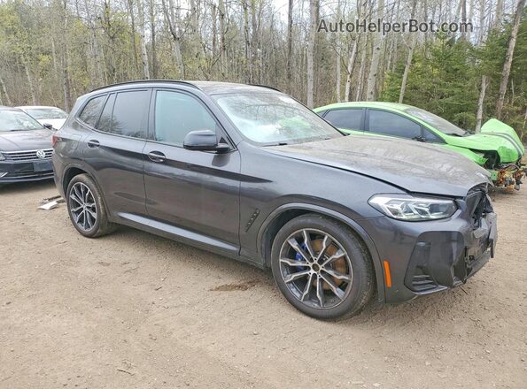 5UX53DP04P9T00333 2023 BMW X3 Charcoal 