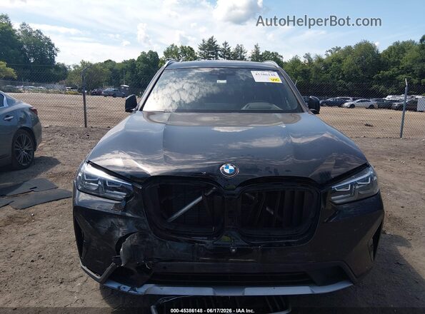 5UX53DP04R9W53903 2024 BMW X3 Black Vista del cuadro de instrumentos