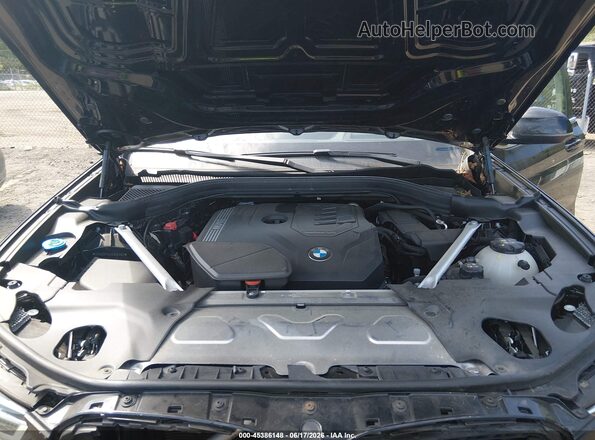 5UX53DP04R9W53903 2024 BMW X3 Black Vista trasera
