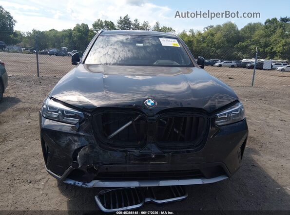 5UX53DP04R9W53903 2024 BMW X3 Black Vista frontal
