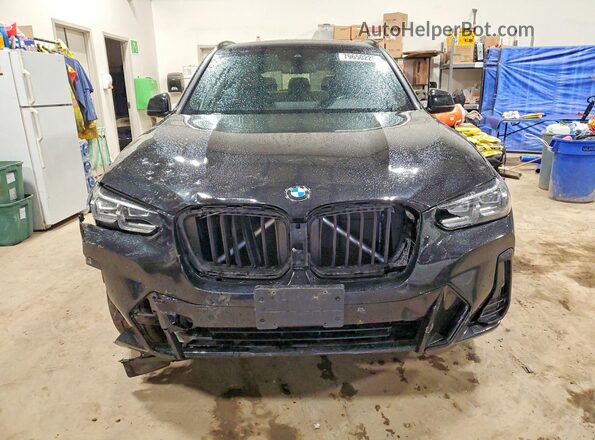 5UX53DP05P9P70371 2023 BMW X3 Black Front view