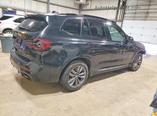 5UX53DP05P9P70371 2023 BMW X3 Black Rear right