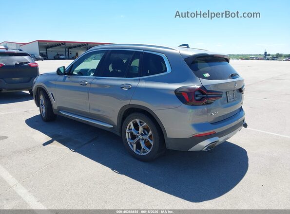 5UX53DP05P9S20765 2023 BMW X3 Gray Задня ліва чверть