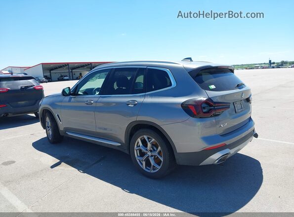 5UX53DP05P9S20765 2023 BMW X3 Gray Панорамний вид салону 360°
