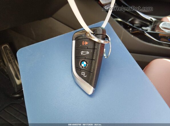 5UX53DP06N9K83645 2022 BMW X3 Gray Widok deski rozdzielczej
