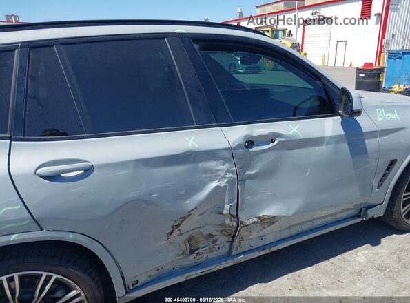 5UX53DP06N9K83645 2022 BMW X3 Gray 